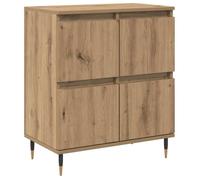 vidaXL Buffet Marron 60 x 35 x 70 cm Bois d'ingénierie, Rangement Salon, Buffet rectangulaire, Meuble Moderne, Armoire Chic, unité Fonctionnelle, qualité Garantie