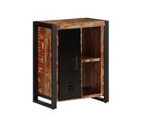 Buffet multicolore 55x35x70 cm bois massif récupération, armoire, placard, buffet haut, armoire latérale, armoire de 4013578