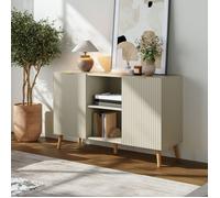 Buffet Nand avec 2 portes 120 x 40 x 76 cm couleur sable