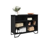 vidaXL Buffet Noir 101x35,5x74,5 cm Bois d'ingénierie