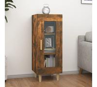 Buffet Noir 34,5x34x90 cm Bois d'Ingénierie Armoire de Rangement Salon vidaXL