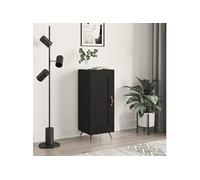 Buffet Noir 34,5x34x90 cm Bois d'ingénierie830413