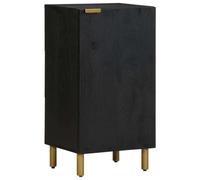 Buffet noir 40x33x75 cm bois d'ingénierie meuble de rangement vidaXL