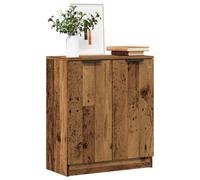 Buffet Noir 60x30x70 cm Bois d'Ingénierie Armoire de Rangement Salon vidaXL