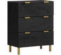 vidaXL Sideboard Noir 60x33x75 cm Bois composite