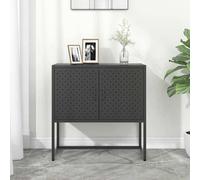 vidaXL Buffet Anthracite 75x35x75 cm Acier Anthracite G