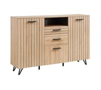Buffet Noppen 100 x 150 x 38 cm effet chêne