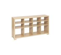 5five Buffet Bivoak étagères modulable 137x76cm effet bois