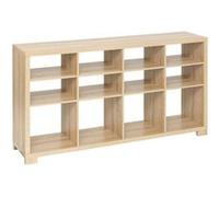 5five Buffet Bivoak étagères modulable 137x76cm effet bois