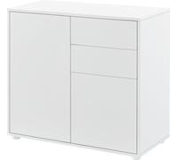 Buffet 'Paarl' 74x79x36 cm blanc mat