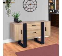 Buffet Phoenix Bois Et Noir Noir