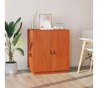 Buffet Pin massif Moderne Cabinet salle à manger rectangulaire en pin vidaXL vid