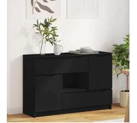 Buffet/Placard/Commode - 1 PC - avec tiroir Noir 100x30x65,6 Bois d'ingénierie 65.5x30x100 cm - A5673