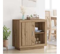 Buffet/Placard/Commode - 1 PC - pour Salon/Cuisine - Chêne artisanal 80x40x75 cm - Bois d'ingénierie A9093