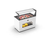Buffet Réfrigéré Série self service Cuve Froide Ventilé 150 mm 1300X700X1285 mm