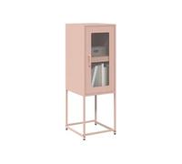 Buffet anthracite 36x39x107 cm acier laminé à froid meuble de rangement vidaXL