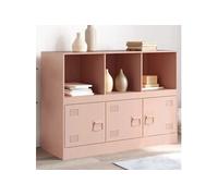 Buffet Armoire Placard Organisateur Salle de Séjour Intérieur Acier vidaXL