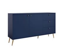 Buffet Rose Commode 156x40,5x89cm 2 Portes Couleur Choisissable