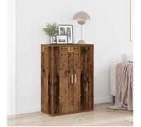 Buffet Vidaxl En Bois Ancien 60x31x84 Cm En Bois Aggloméré