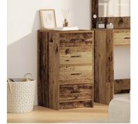 Buffet Vidaxl En Bois Vieilli 40x41x75 Cm En Bois D'ingénierie