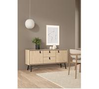 Buffet RY - Chêne Jackson Hickory - 2 portes, 2 tiroirs - 150,3 x 40,1 x 72,2 cm