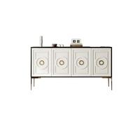 Buffet Salle a Manger Armoire d'Entrée Ménagère 150 cm, Meuble de Rangement Décoratif Minimaliste pour Salle à Manger, Adaptée à la Cuisine, Salle à Manger, Entrée, Salon etc Bahut