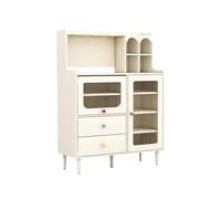 Buffet Salle a Manger Buffet Moderne Et Créatif De Style Crème, Salon, Salle À Manger, Armoire À Thé, Placard De Cuisine À Domicile Bahut(S:100CMX40CMX135CM)