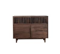 Buffet Salle a Manger Buffet Simple en Bois Massif avec Porte, Armoire de Rangement, Salon, Bar, Cuisine, Armoire de Rangement des Aliments Bahut(S:80 * 38 * 85cm)