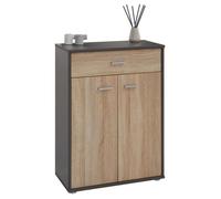 IDIMEX Buffet Salle à Manger Calais L 60 cm Coloris chêne Sonoma avec 2 Portes bahut Bas Meuble de Rangement Style Moderne Commode vaisselier 60 x 84 x 30 cm