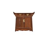 Buffet Salle a Manger Petite Armoire de Vaisselle de Style Chinois, Buffet de Cuisine en Bois, Armoire de Rangement Bahut