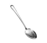 Buffet Serving Spoon - Stainless Steel Long Handled Pointed | Kitchen Rice Spoon Restaurant Grade Utensil | For Household Durable