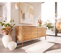Buffet Simcha 175 cm acacia naturel 4 portes