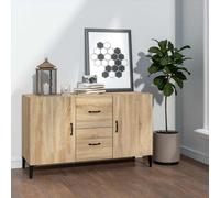 Buffet Sonoma Gris 100x36x60 cm Bois d'Ingénierie Armoire de Rangement vidaXL