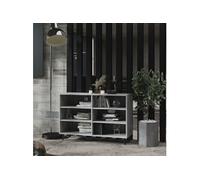 Buffet sonoma gris 103,5x35x70 cm bois d ingénierie