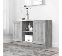 vidaXL Buffet Sonoma gris 120 x 30,5 x 70 cm Bois d'ingénierie