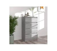 Buffet Sonoma gris 60x35x98,5 cm Bois d ingénierie