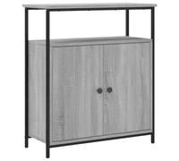 Buffet sonoma gris 70x30x80 cm bois d ingénierie