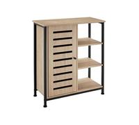 Buffet style industriel Bois clair industriel, Chêne Sonoma