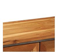 Buffet Teck recyclé et acier 65 x 30 x 70 cm Mothinessto LY23235