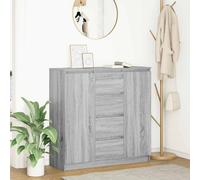Buffet tiroirs chêne artisanal 100,5x35x98,5 cm bois ingénierie vidaXL