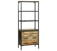 Buffet Vidaxl 70x35x180 Cm Bois Massif Mango, Buffet Vidaxl 70x35x70 Cm Bois Massif Mango, Bibliothèque Vidaxl 70x35x110 Cm Bois Massif Mango