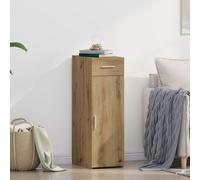Buffet Vidaxl Artisan Chêne 30x42,5x93 Cm Bois D'ingénierie