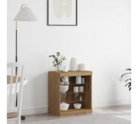 Buffet Vidaxl Avec Lumières Led Chêne Artisan 60,5x37x67 Cm