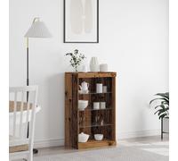 vidaXL Buffet en vieux bois 60,5 x 37 x 100 cm Matériau dérivé du bois
