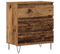 Buffet Vidaxl Avec Tiroirs En Bois Ancien 60x35x70 Cm En Bois D'ingénierie