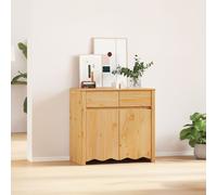 Buffet Vidaxl """"Drammen"""" 79x43x75,5 Cm En Bois Massif De Pin