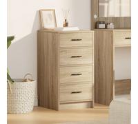 Buffet Vidaxl En Chêne Sonoma 40x41x75 Cm En Bois D'ingénierie