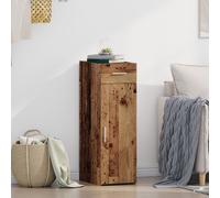 Buffet Vidaxl En Vieux Bois 30x42,5x93 Cm En Bois D'ingénierie