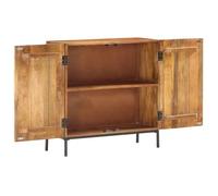 Buffet - vidaXL - Enfilade - Bois de manguier massif - 2 portes - 75x30x75 cm @16694