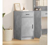 Buffet Vidaxl Gris Béton 40x41x75 Cm Bois D'ingénierie Gris